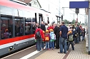 Unterwegs mit dem Zuckertütenzug (Foto: nnz) Unterwegs mit dem Zuckertütenzug (Foto: nnz)