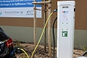 E-Tankstelle f&uuml;r Autos und Fahrr&auml;der (Foto: Karl-Heinz Herrmann)