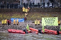 Protest auf dem Wasser (Foto: PressMedia/Greenpeace)