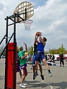 Artern � Hochburg des Streetbasketballs in Th&uuml;ringen (Foto: Landratsamt Kyffh&auml;userkreis)