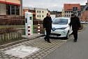 Jetzt mit dem E-Auto besser nach Sondershausen (Foto: Karl-Heinz Herrmann) Jetzt mit dem E-Auto besser nach Sondershausen (Foto: Karl-Heinz Herrmann)