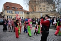 Rosenmontag auf dem Markt Sondershausen (Foto: Karl-Heinz Herrmann)