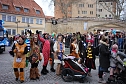 Rosenmontag auf dem Markt Sondershausen (Foto: Karl-Heinz Herrmann)
