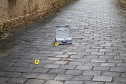 Gro&szlig;einsatz der Polizei in Berka (Foto: S. Dietzel)