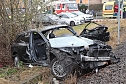 Unfall am Bahn&uuml;bergang (Foto: S. Dietzel)