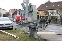 Unfall am Bahn&uuml;bergang (Foto: S. Dietzel)