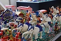 Playmobil-Ausstellung in Bleicherode kurz vor der Er&ouml;ffnung (Foto: agl)