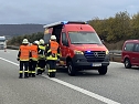 Unfall auf der A 38 (Foto: S.Dietzel)