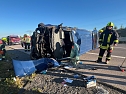 Schwerer Unfall auf der A38 (Foto: S. Dietzel)