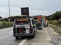 Unfall auf der Autobahn (Foto: S.Dietzel)