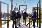 Denkmal enth&uuml;llt  (Foto: Standortentwicklungsgesellschaft Mansfeld-S&uuml;dharz mbH)