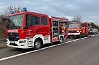 Autobahnunfall heute Vormittag (Foto: Feuerwehr Heringen/Silvio Dietzel)