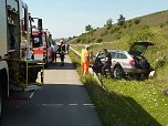 Unfall auf der A 38 (Foto: nnz)