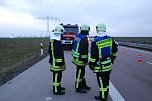 Die Farnst&auml;dter Feuerwehr war als erste, die Rothenschirmbacher Feuerwehr zur Verst&auml;rkung gerufen worden. (Foto: Jochen Miche)