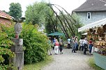 Bilder Kunstmarkt voriges Jahr (Foto: Kulturland Hainleite e.V.)