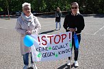Keine Gewalt gegen Kinder gefordert (Foto: Jochen Miche)