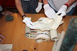 Historische Dokumente bis ins 15. Jahrhundert gefunden (Foto: Karl-Heinz Herrmann) Historische Dokumente bis ins 15. Jahrhundert gefunden (Foto: Karl-Heinz Herrmann)