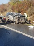 Explosionsgefahr auf der A 38 (Foto: privat)