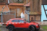 Gro&szlig;einsatz der Polizei in Berka (Foto: S. Dietzel)