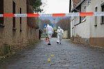 Gro&szlig;einsatz der Polizei in Berka (Foto: S. Dietzel)