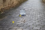 Gro&szlig;einsatz der Polizei in Berka (Foto: S. Dietzel)