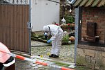 Gro&szlig;einsatz der Polizei in Berka (Foto: S. Dietzel)