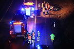 Unfall auf der A38 bei Werther (Foto: S.Dietzel)