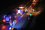 Unfall auf der A38 bei Werther (Foto: S.Dietzel)