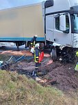 LKW-Bergung bei Oberspier (Foto: S.Dietzel)