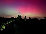 Polarlichter &uuml;ber schmollt in Ostth&uuml;ringen (Foto: A.Lesti)