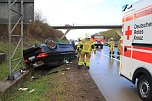 Unfall auf der A38 heute Nachmittag (Foto: Silvio Dietzel)