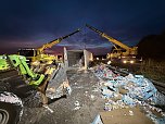 LKW-Unfall auf der Autobahn 38 (Foto: S.Dietzel)