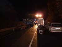 Schwerer Unfall auf der B 4 Bild: Schwerer Unfall auf der B 4
