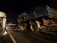 Schwerer Unfall auf der B 4 Bild: Schwerer Unfall auf der B 4