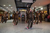 Bild: In der Galerie getanzt