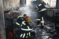 Bild: Brand im Bildungswerk
