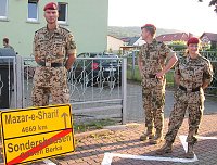Bild: Verabschiedung Afghanistankontingent