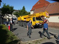 Fliegender Brummi Bild: Fliegender Brummi