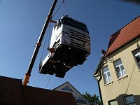 Fliegender Brummi Bild: Fliegender Brummi