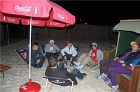 Bild: Nordstrand seine letzte Party  im Jahr 2008