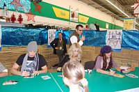 Bild: Autogrammstunde beFour in Nordhausen. nnz-City Scout on Tour