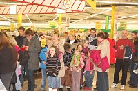 Bild: Autogrammstunde beFour in Nordhausen. nnz-City Scout on Tour