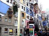 Ein Abstecher nach Wien: Hundertwasser Haus Bild: Ein Abstecher nach Wien: Hundertwasser Haus