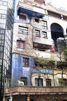 Ein Abstecher nach Wien: Hundertwasser Haus Südseite Bild: Ein Abstecher nach Wien: Hundertwasser Haus Südseite