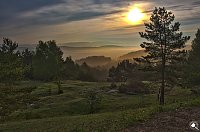 Bild: Wanderung im Morgengrauen