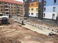 Bild: Anlegen der Parkanlage in Bleicherode