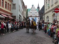 Bild: Besucher warten auf den Start