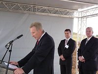 Bild: Spatenstich Weiterbau A 71