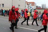 Bild: N&auml;rrinnen und Narren ziehen durch die Stadt (2)