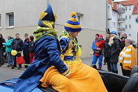Bild: N&auml;rrinnen und Narren ziehen durch die Stadt (2)